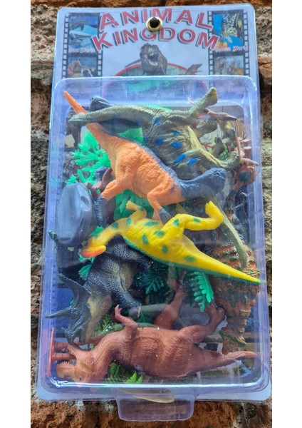Dinozor 20 Parça Trex Et Dinazor Oyuncak Adasaurus Achelousaurus Aucasaurus