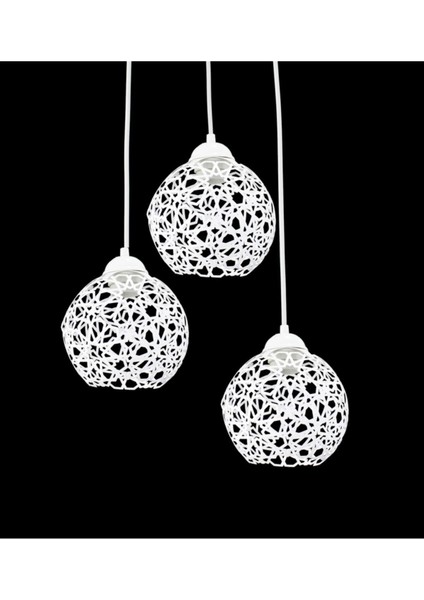 Selçuklu Top Motif Yıldız Ferforje Model Retro Rustik Sarkıt Avize modelleri