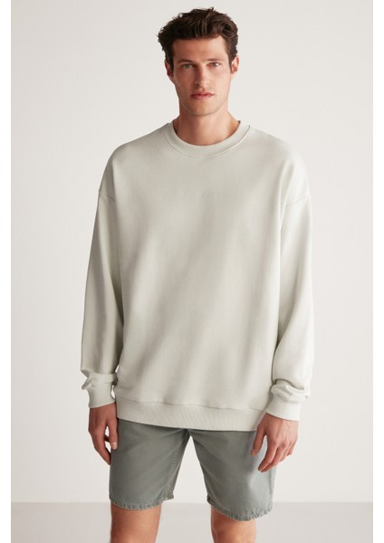 Wıllıe Oversize Mint Yeşil Sweatshirt fiyatları