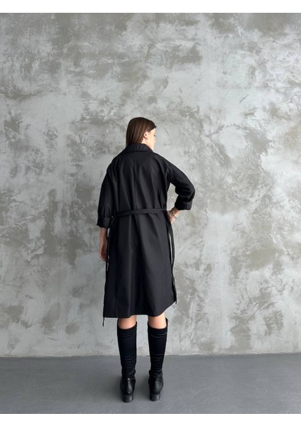 Asur Butik Kadın Su Itici Trençkot (Ürün Geniş Kesimdir.bir Beden Küçük Alınız.) fırsatları