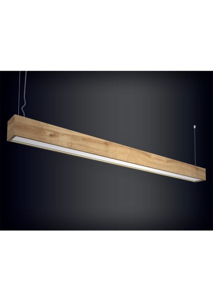 Petra Ahşap Aydınlatma Armatür 120 cm (Beyaz Işık) fiyatları