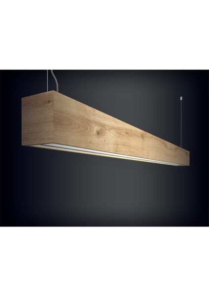 Petra Ahşap Aydınlatma Armatür 120 cm (Beyaz Işık) modelleri