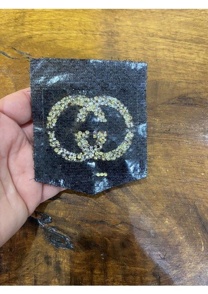 10 x 8 cm Ütü İle Yapışan Taşlı Tasarım Cep Arma Dikiş Aplike fiyatları