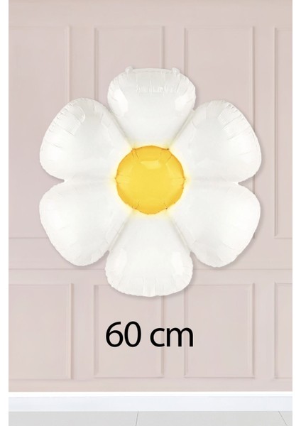 Orta Boy Papatya Folyo Balon 60cm