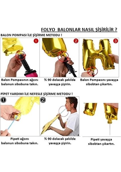 Orta Boy Papatya Folyo Balon 60cm