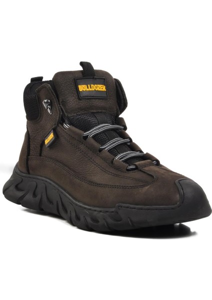 240004 Antrasit Nubuk Hakiki Deri Erkek Bot