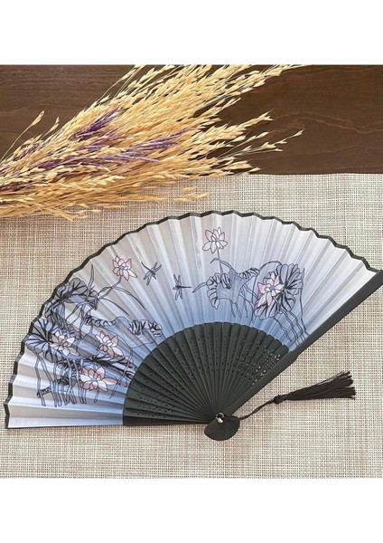 - Gri Yelpaze Bambu Ve Kumaş Sakura Çiçekli N111 modelleri