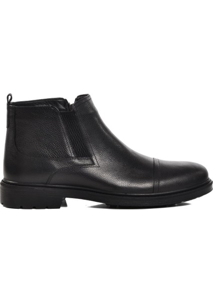 07086 Siyah Deri Erkek Bot fiyatları
