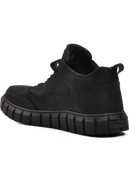 240015 Siyah Nubuk Deri Erkek Bot fırsatları