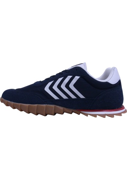 Bestof Lacivert Beyaz Kırmızı Bağcıklı Sneakers Spor Ayakkabı modelleri