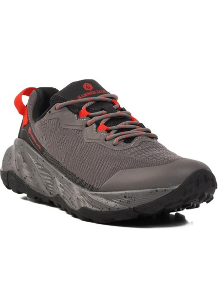 Jackie 101 24746 Gri-Kırmızı Erkek Spor Ayakkabı
