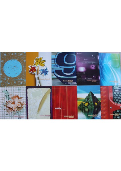 25474 Çizgili Defter A4 120 Yaprak Dikişli 1.hamur