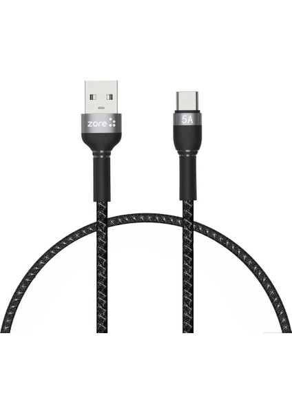 Type-C USB Dayanıklı File Örgü Hızlı Şarj Kablo 30CM fiyatları