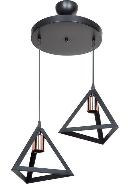 Siyah Sarkıt Avize Yatak Odası Salon Mutfak Koridor Modern Şık Lamba fiyatları