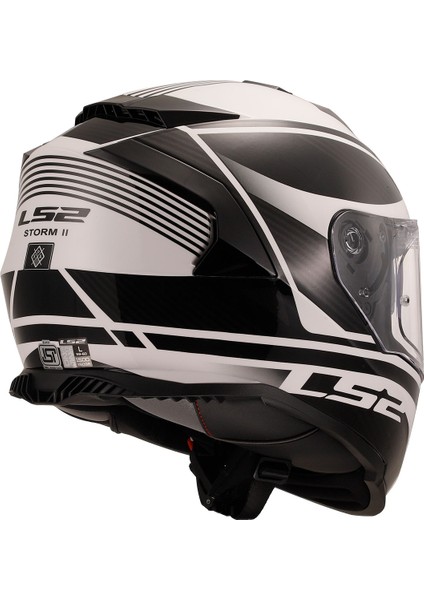 Storm 2 Dodger Mat Siyah-Beyaz Kapalı Kask fiyatları