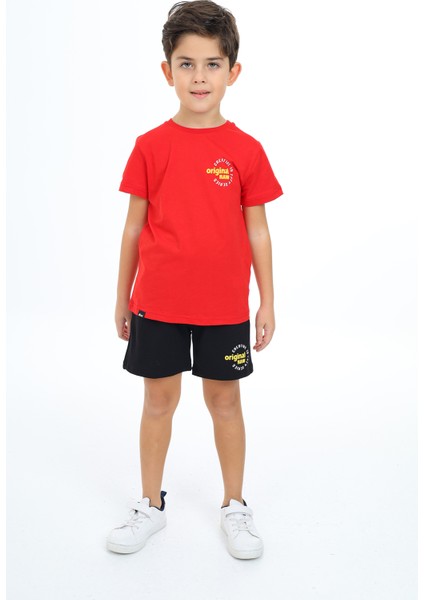 Erkek Çocuk Baskılı Şortlu Takım fiyatları