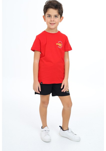 Erkek Çocuk Baskılı Şortlu Takım indirimleri