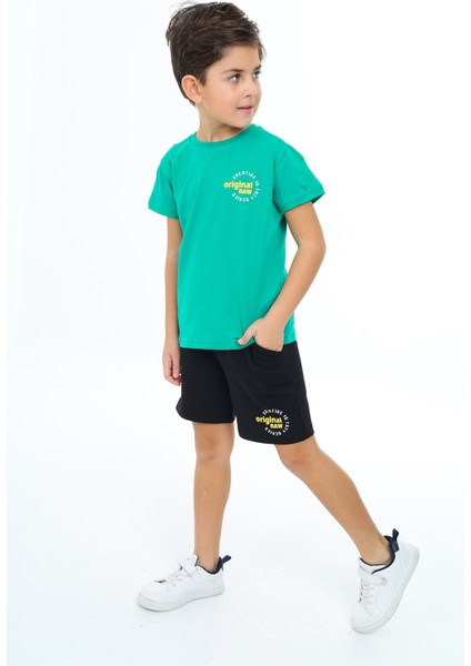 Erkek Çocuk Baskılı Şortlu Takım fiyatları