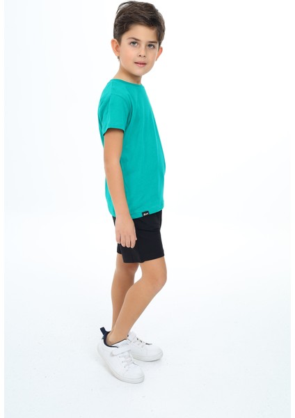 Erkek Çocuk Baskılı Şortlu Takım modelleri