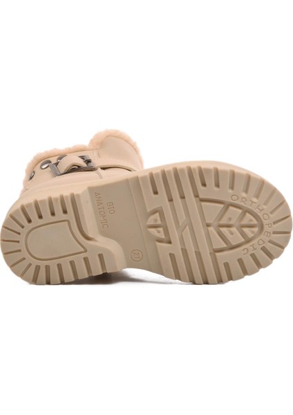 24064-P Bej Içi Polarlı Kız Çocuk Bot indirimleri