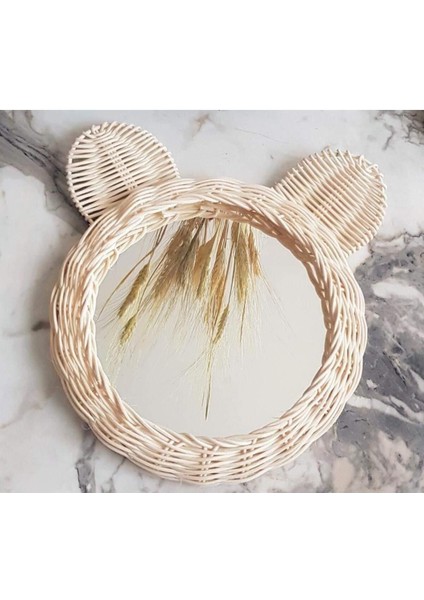 Rattan Bambu Hasir Panda Avize Ayna ?