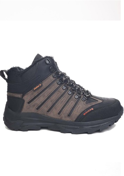 116-24 Deri Outdoor Kürklü Fermuarlı Erkek Bot fiyatları