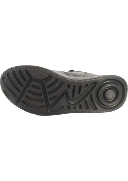 4125-24 Deri Anatomik Hafıza Taban Kadın Spor Bot Siyah Füme modelleri