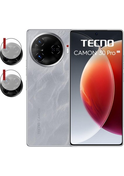 Tecno Camon 30 Pro 5g Esnek Nano Kamera Lens Koruyucu (2 Adet)