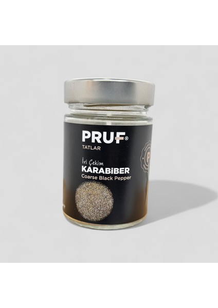 Karabiber Iri Çekim 165 Gr. Cam Kavanoz