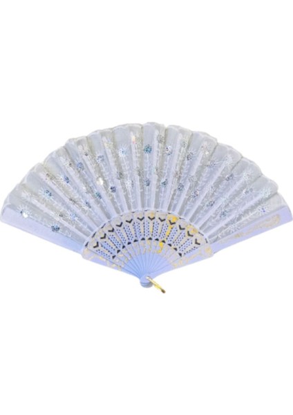 - Gelin Kızın Bohçasına Özel Kumaş Beyaz Yelpaze fiyatları