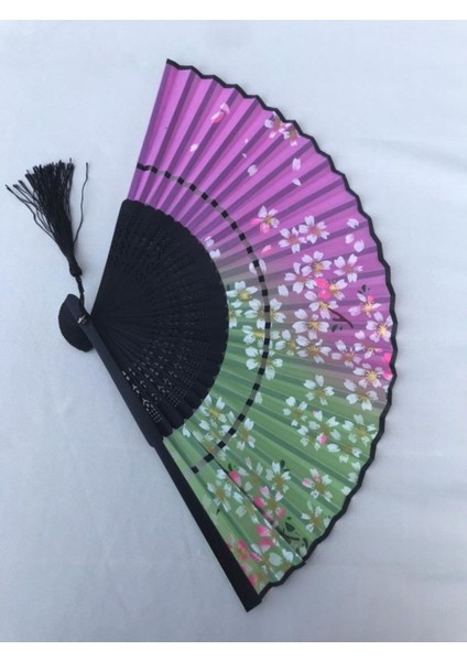 - Bambu Ve Kumaş Özel Hediye Kutusu Ile Çiçek Desenli Şık Hediyelik Yelpaze fırsatları