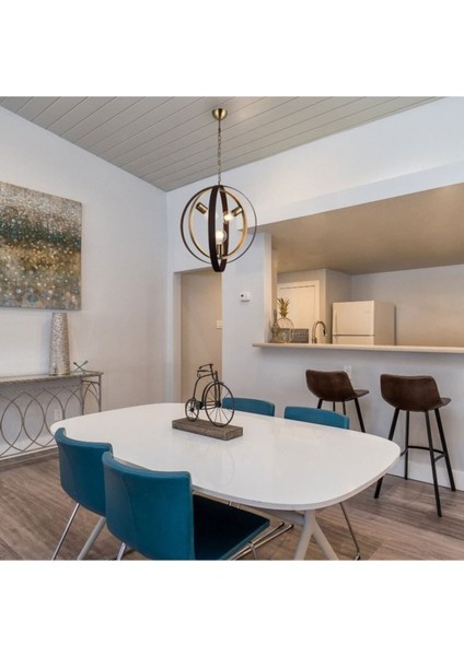 Tado 3 Lü Antik Lak/kahve Boyalı Avize 3 x E27 fiyatları