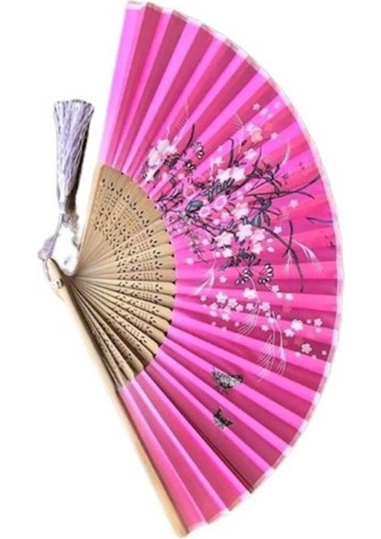 - Hediye Kutusu Ile Pembe Yelpaze