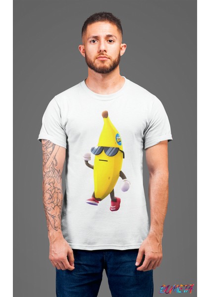 Stumble Guys Banana Muz Karakter Oyun Game Tişört T-Shirt