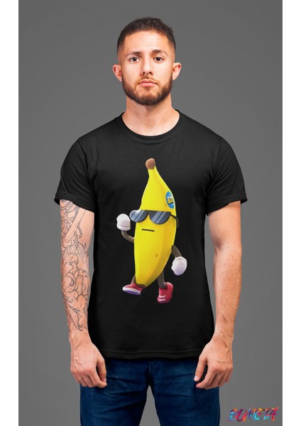 Stumble Guys Banana Muz Karakter Oyun Game Tişört T-Shirt