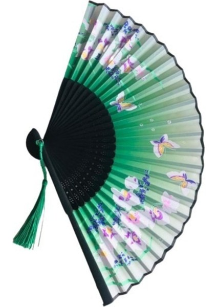 - Kumaş Bambu Şık Desenli Şık Hediyelik Yelpaze fiyatları