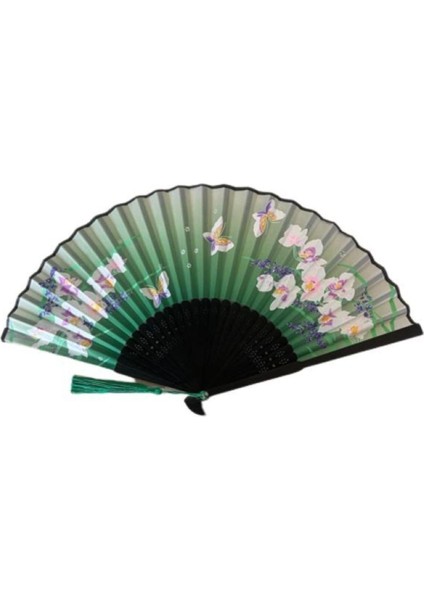 - Kumaş Bambu Şık Desenli Şık Hediyelik Yelpaze modelleri