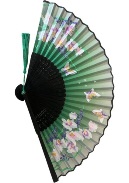 - Kumaş Bambu Şık Desenli Şık Hediyelik Yelpaze fırsatları