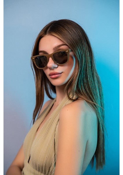 Montblack MB6802 C4 Vizon Wayfarer Kadın Kadın Güneş Gözlüğü