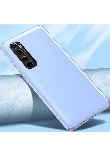 Xiaomi Mi Note 10 Lite Uyumlu Soft Darbe Korumalı Dizayn Renkli Yumuşak Silikon Kılıf Arka Kapak + Ekran Koruyucu