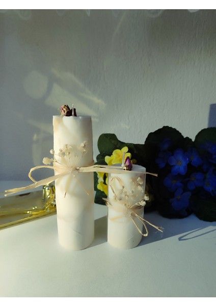 Sütun Mum Ikili Set Mum fırsatları