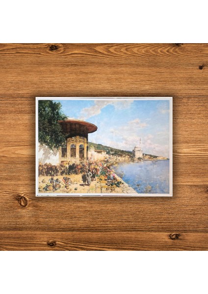 Poster: Denizin Yanındaki Cami Minaresi, BW-POSTER016 fiyatları