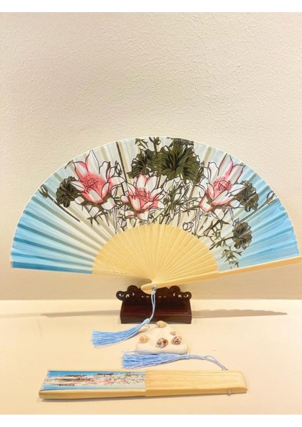 - Mavi Şık Yelpaze