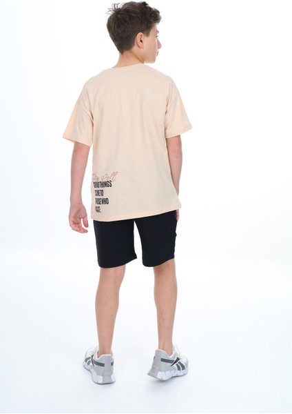 Erkek Çocuk Baskılı Şortlu Takım indirimleri