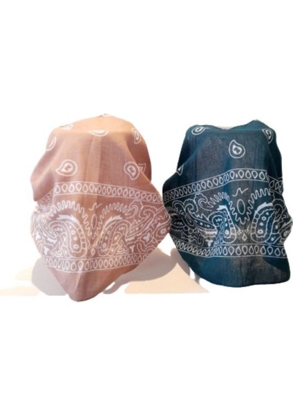 - Desenli 2'li Paraşüt Bandana