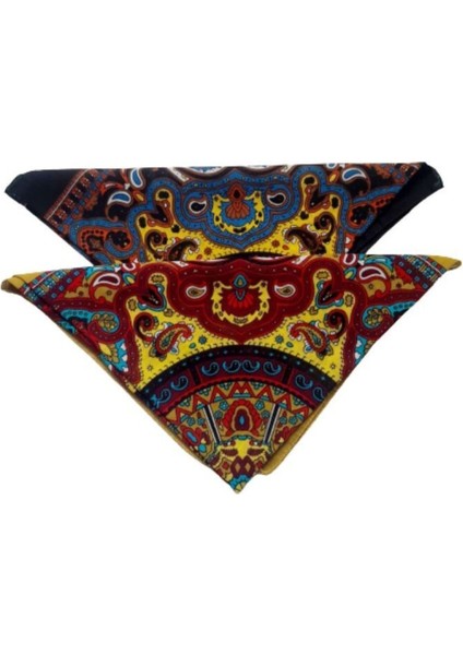 Etnik Desenli Eşarp, Saç Bandanası