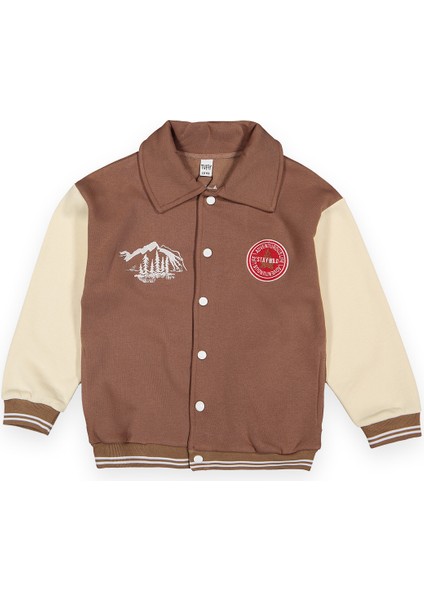 Erkek Çocuk 3 Iplik Oversize Kolej Ceket