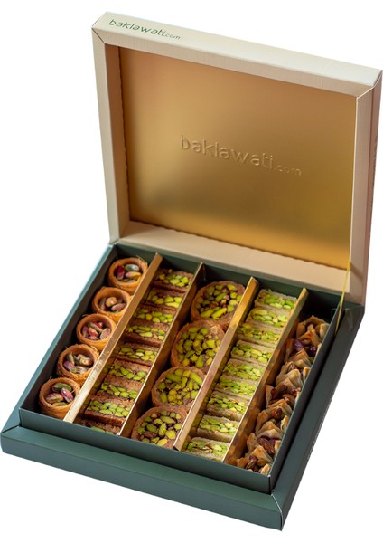Fıstıklı Karışık Arap Baklavası 400G