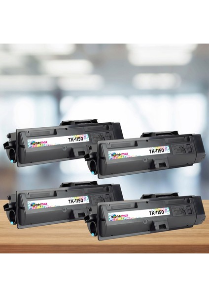 Kyocera TK-1150 Muadil Toneri 4 'lü Paket / Ecosys P2200 / M2135 / P2235 / M2735
