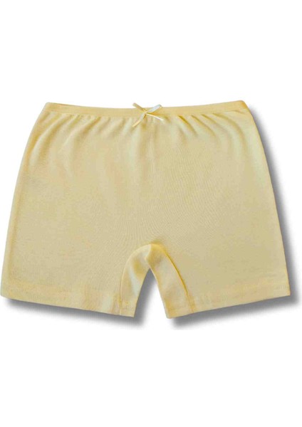 %100 Pamuklu Kız Çocuk Kalın Askı Atlet Fanila Boxer Külot Iç Çamaşır 3lü Set